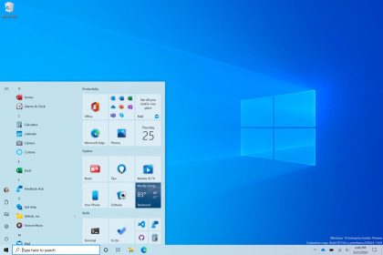 Microsoft : nouveau menu Windows 10