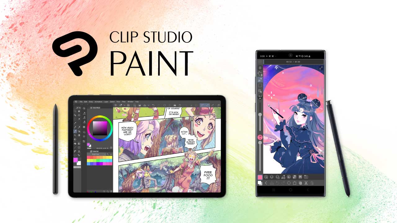 Clip Studio Paint Android et Tablette