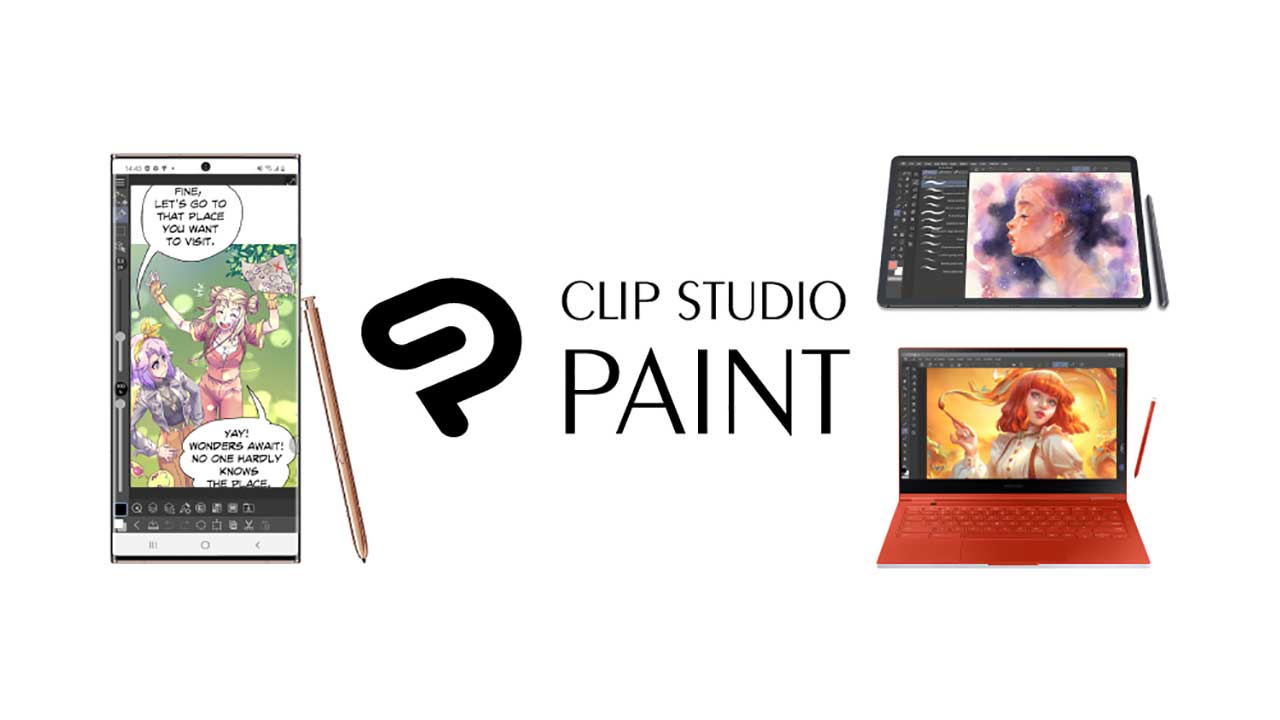 Clip Studio Paint Pro pour ordinateur, tablette et smartphone
