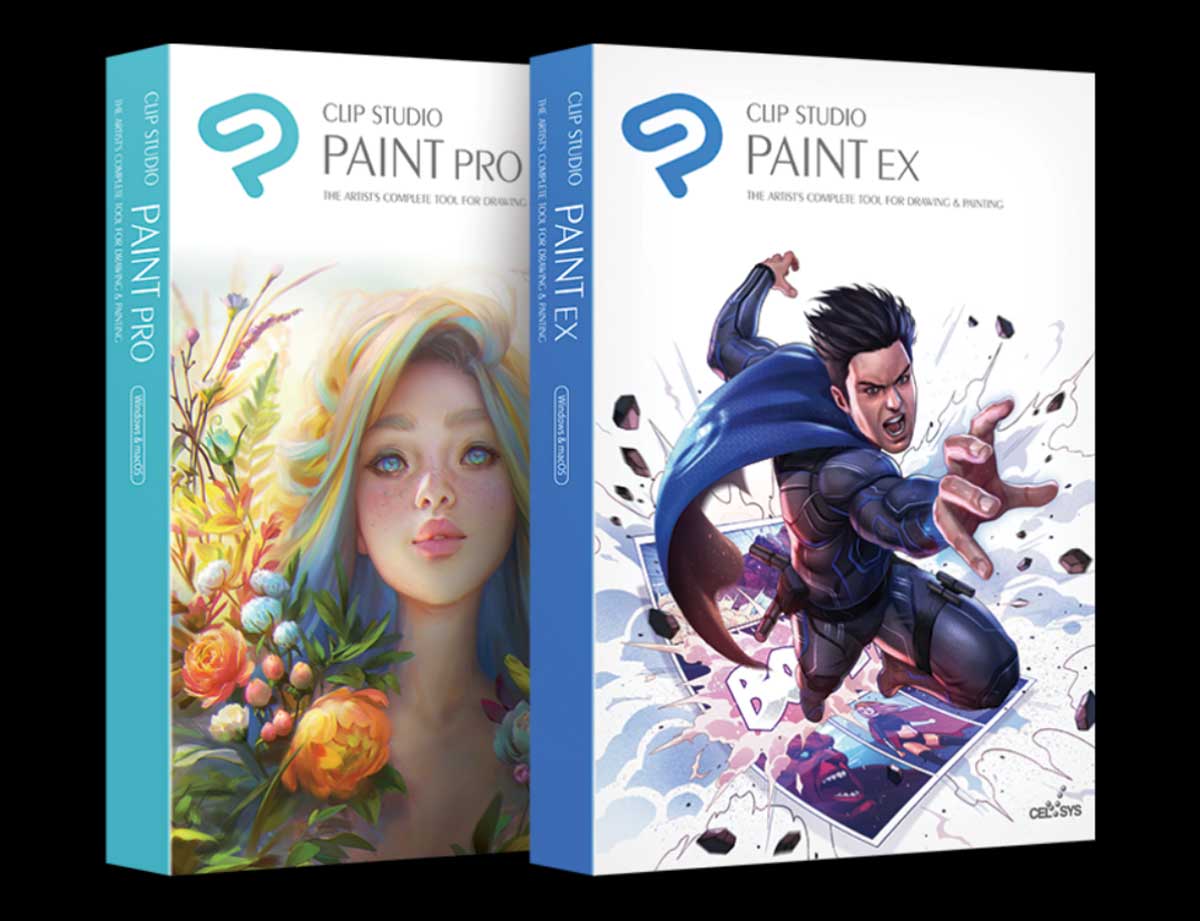 Clip Studio Paint Pro vs Clip Studio Paint EX
