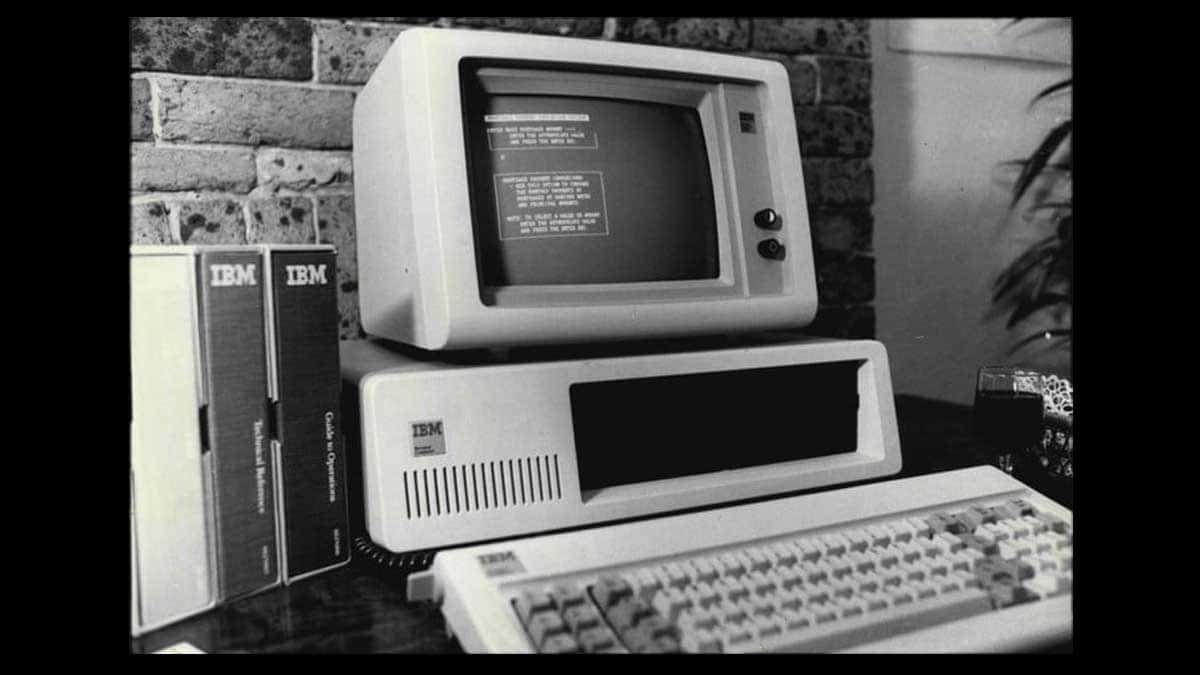 Le premier ordinateur moderne, l'IBM PC, existe depuis 40 ans.