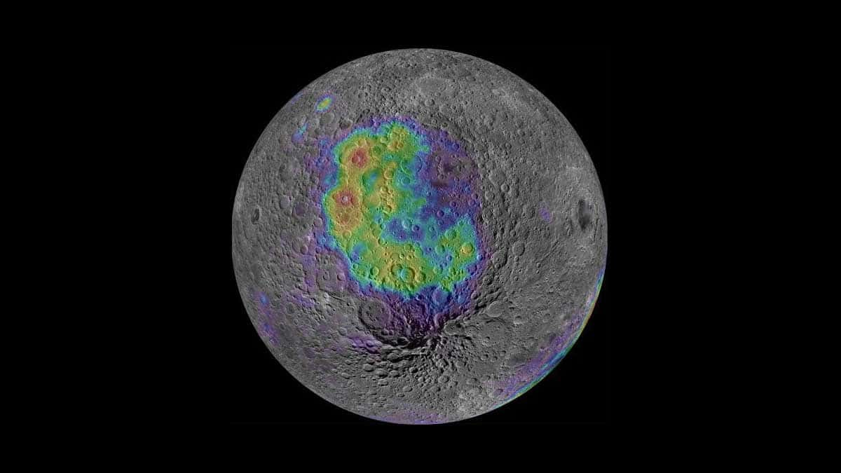 Une étude de la NASA identifie les régions de la Lune où l'on pourrait trouver des restes de manteau sur toute la surface.