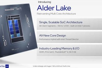 Intel 7, nouveau processus de fabrication d'Alder Lake-S