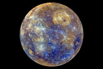 Premier survol de Mercure par la sonde spatiale BepiColombo