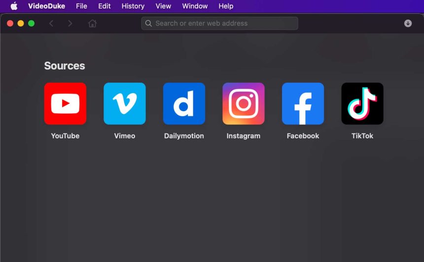 VideoDuke : téléchargeur de vidéos avancé pour Mac