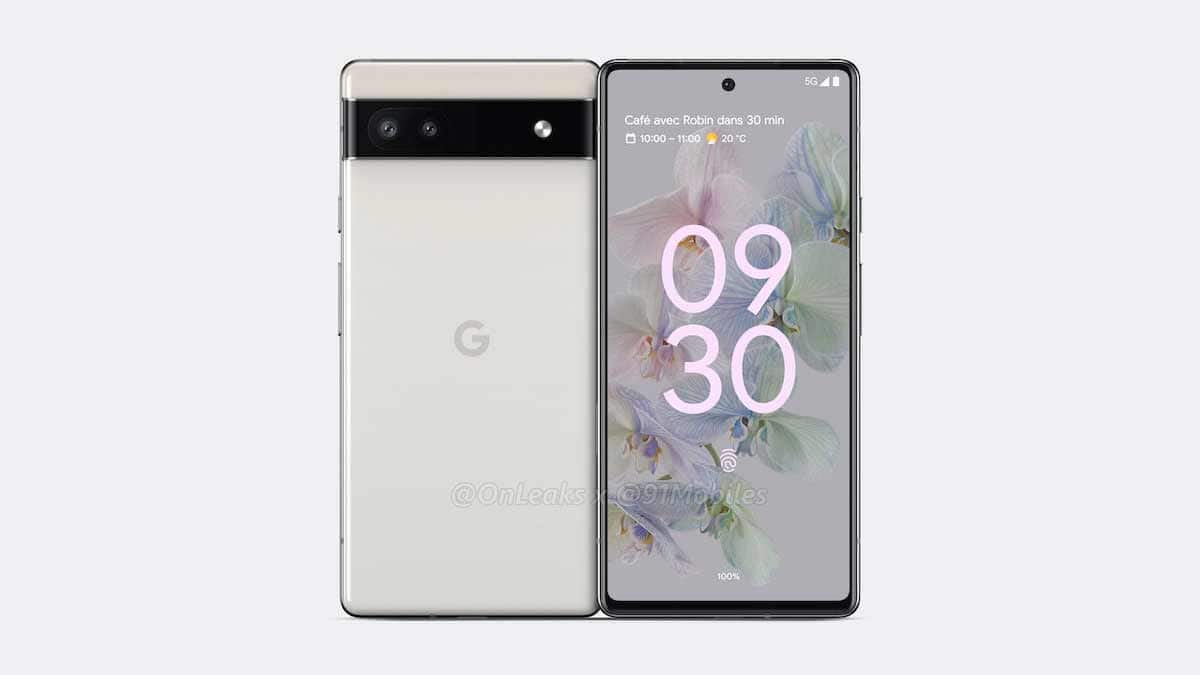 L'ensemble du design du Google Pixel 6a a été révélé.