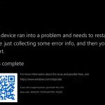 L'écran noir de Windows 11 va redevenir le bleu mythique