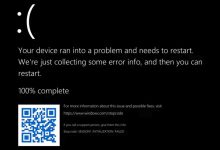 L'écran noir de Windows 11 va redevenir le bleu mythique