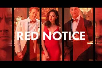 Le film Red Notice sur Netflix.