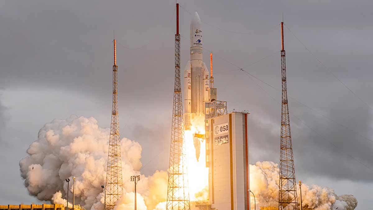 Une Ariane 5 décolle le 25 décembre avec à son bord le télescope spatial James Webb de la NASA.