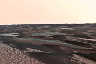 Une caractéristique de Mars que nous n'avons pas : Les mégadunes polaires