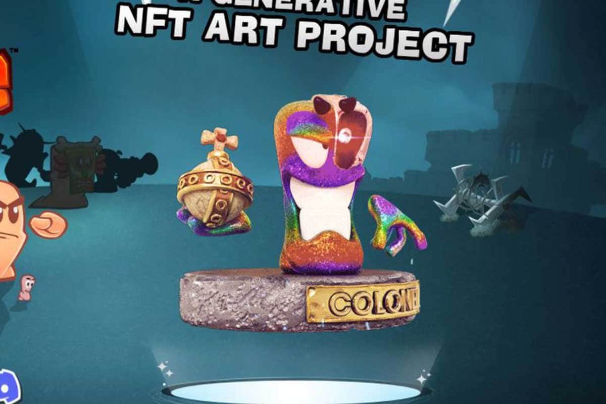 Team17 a annoncé une collaboration avec Reality Gaming Group pour publier une série de NFT basés sur Worms
