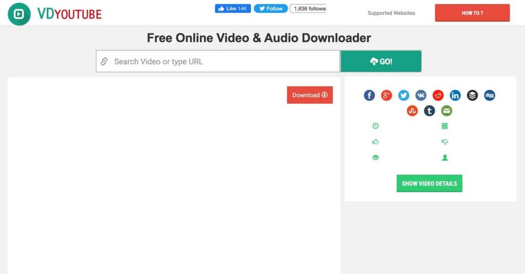 Free Online Video & Audio Downloader