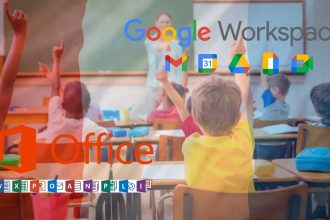 Microsoft Office 365 et Google Workspace.