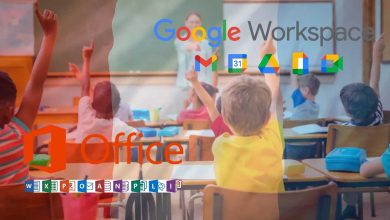 Microsoft Office 365 et Google Workspace.