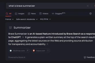 Révolutionnez votre expérience de recherche avec l'outil Summarizer de Brave