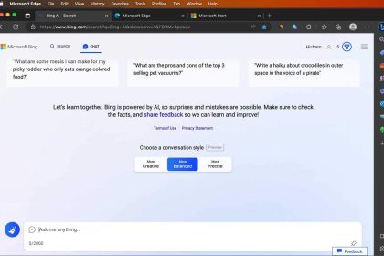 Révolution technologique : Découvrez le chatbot GPT de Bing sur Microsoft Edge !