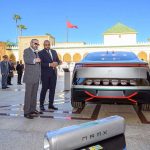 Faouzi Annajah dévoile la première marque de voiture marocaine et un prototype à hydrogène devant le roi Mohammed VI