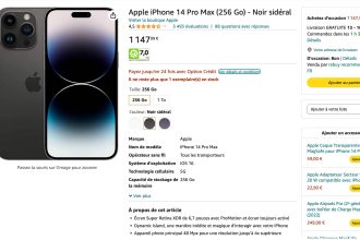 Prix Choc sur l'iPhone 14 Pro Max chez Amazon !