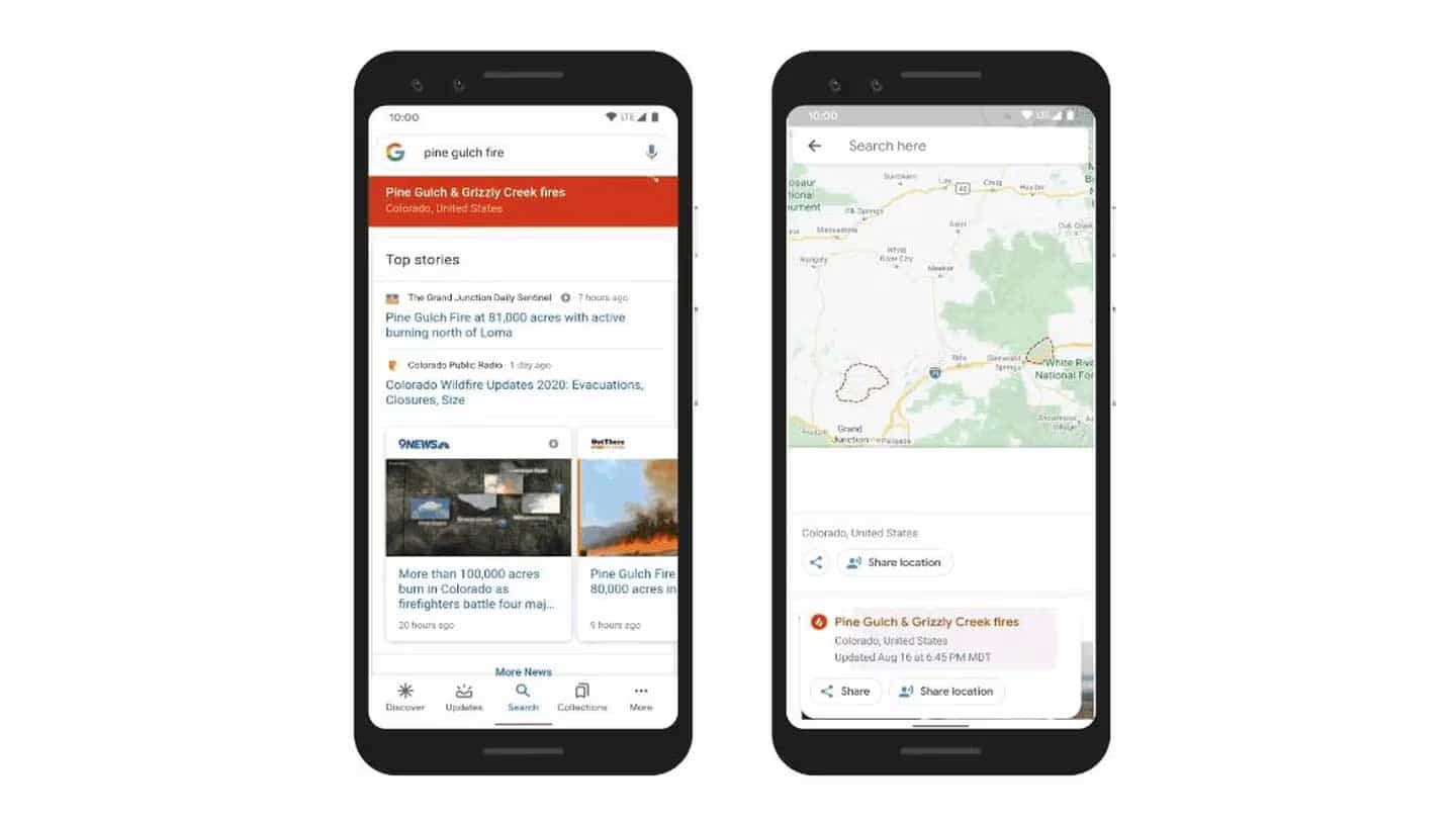 Jour de la Terre : Google aide à identifier les incendies en temps réel