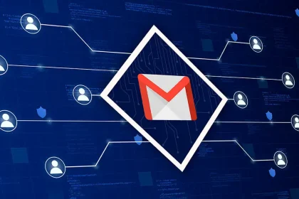 Logo Gmail sécurisé, protection contre phishing