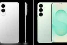 Vue comparative des Galaxy S25 Edge et S25 Plus affichant leurs différences de design et de modules photo