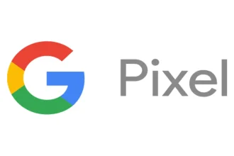 Logo de la marque Google Pixel, utilisé pour représenter la gamme de smartphones.