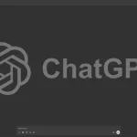 Logo de ChatGPT affiché sur un écran d’ordinateur, illustrant l’interface de l’intelligence artificielle développée par OpenAI.