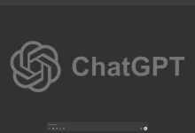 Logo de ChatGPT affiché sur un écran d’ordinateur, illustrant l’interface de l’intelligence artificielle développée par OpenAI.
