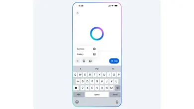 Écran d’accueil de l’application Meta AI montrant l’option d’importer une vidéo depuis la galerie ou la caméra.