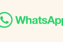 Logo WhatsApp vert avec pictogramme téléphone et lettrage sur fond clair