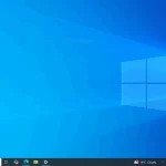 Bureau de Windows 10 affichant le menu Démarrer et les icônes principales.
